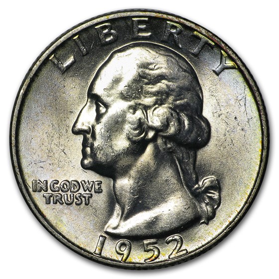 1952-D Washington Quarter BU 1952-D Washington Quarter BU